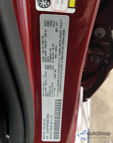 2025 Ram 1500 Big Horn/Lone Star из США, поврежденный, VIN 1C6SRFMP0SN670833